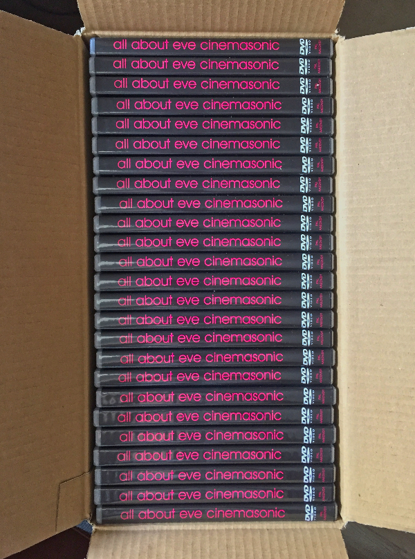 Box of DVDs